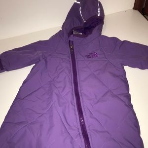 North face one piece jacket